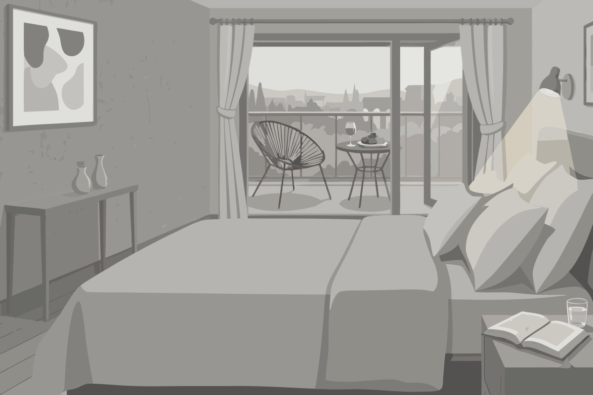 Appartement met 2 Slaapkamers en Gedeeltelijk Uitzicht op de Oceaan